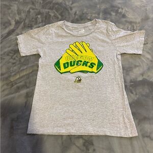 Kids Gray Oregon Ducks Short Sleeve Tee